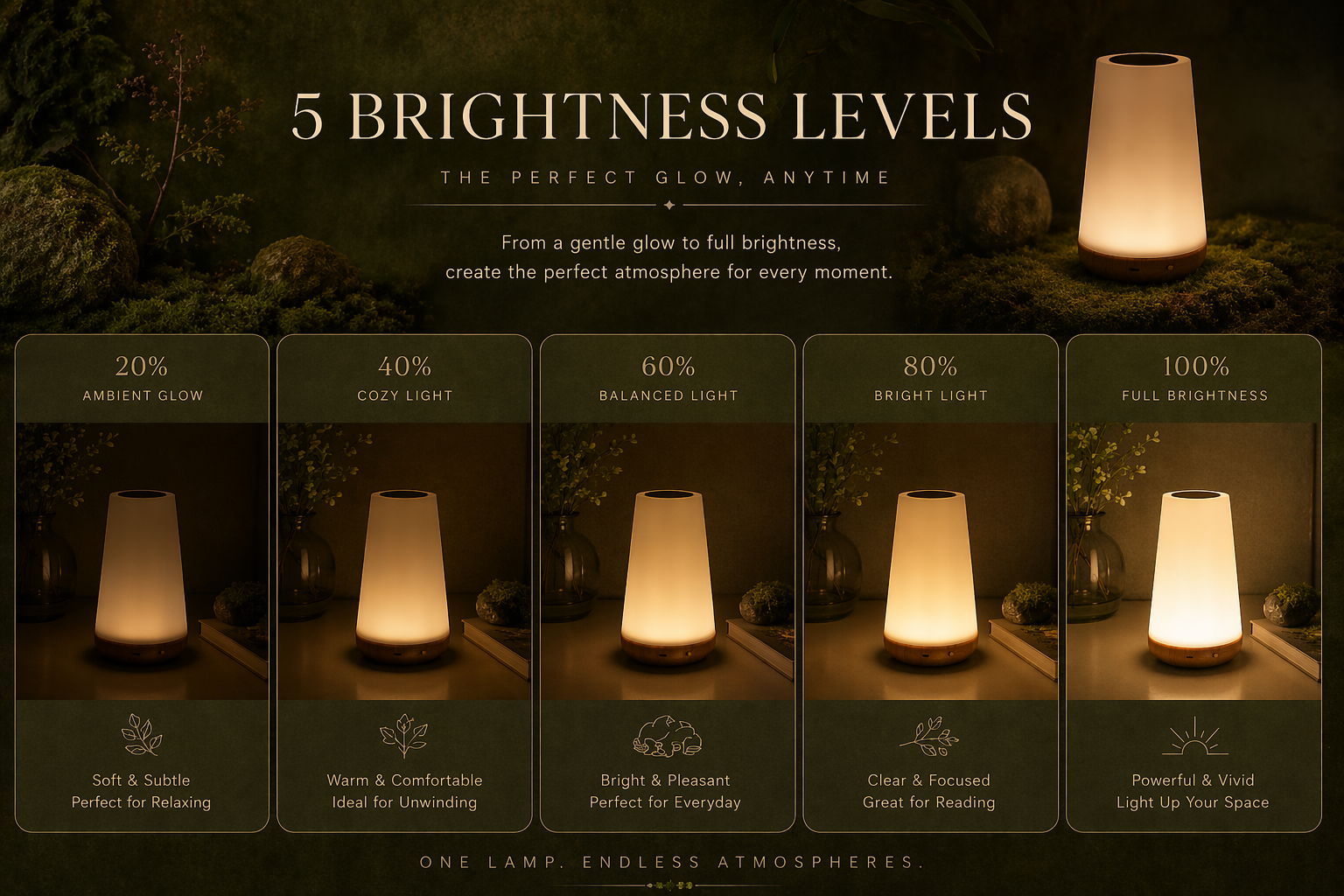 Mood Glow Touch Lamp