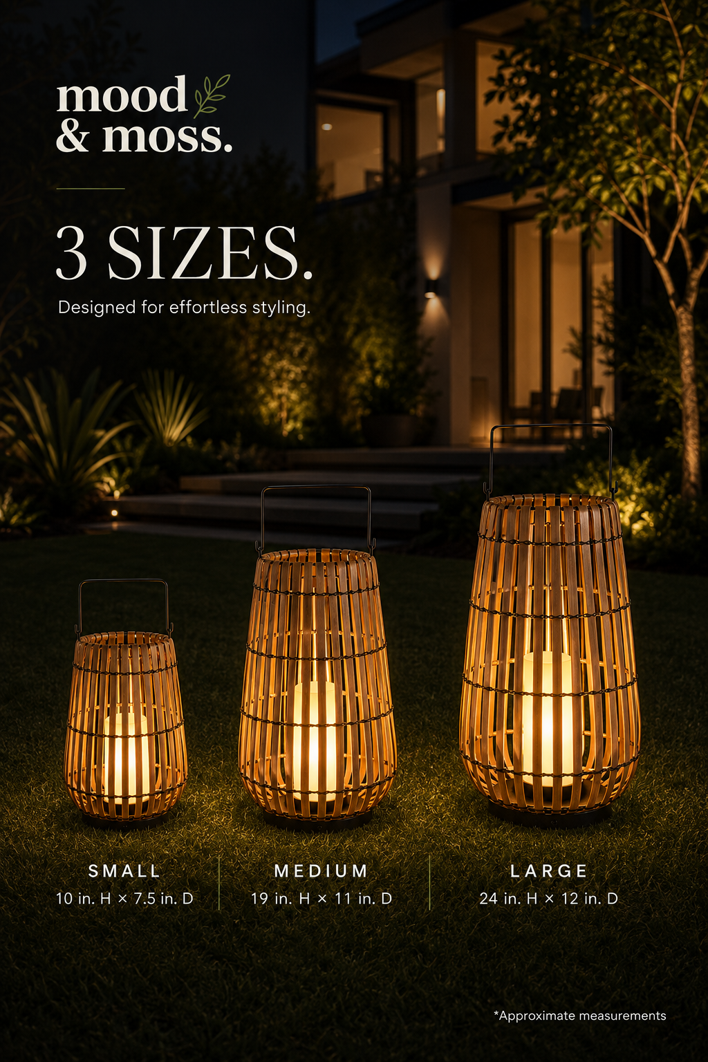 Naru Garden Lantern