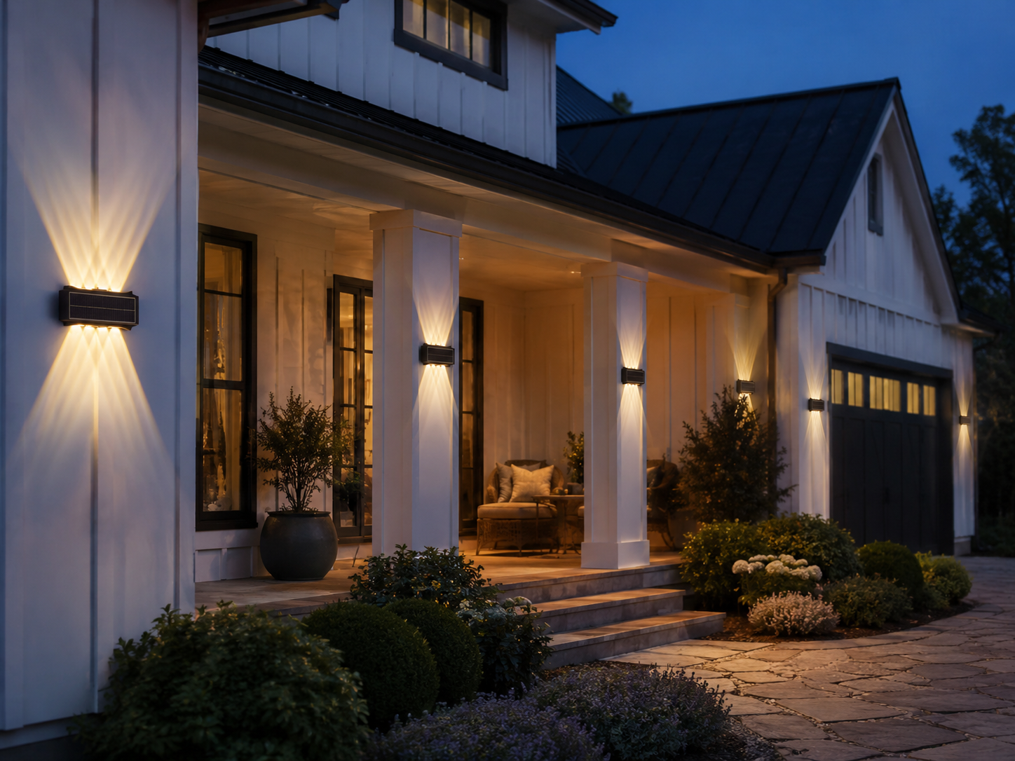 Solar Outdoor Ambient Wall Light