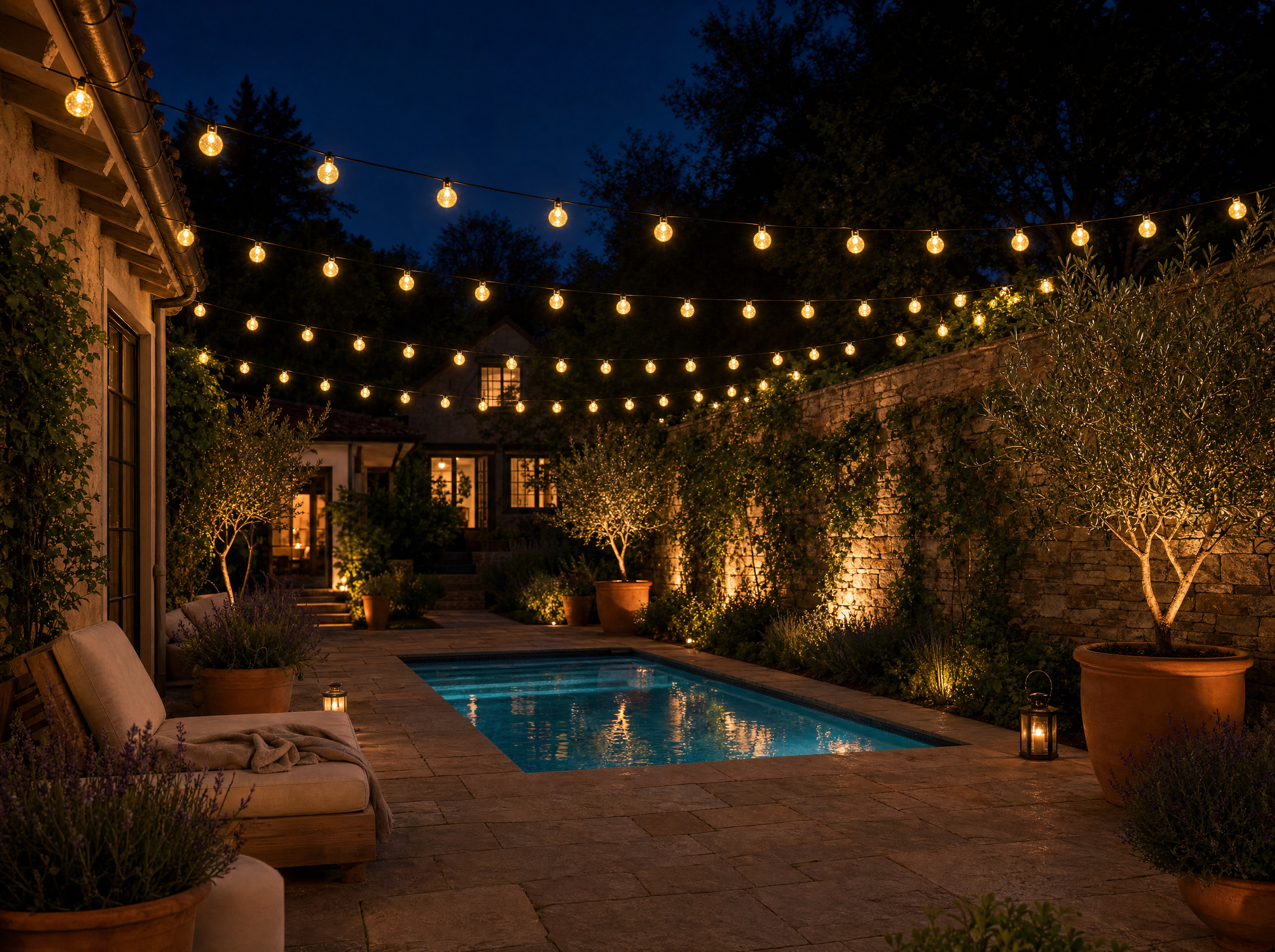 Solar Globe String Lights