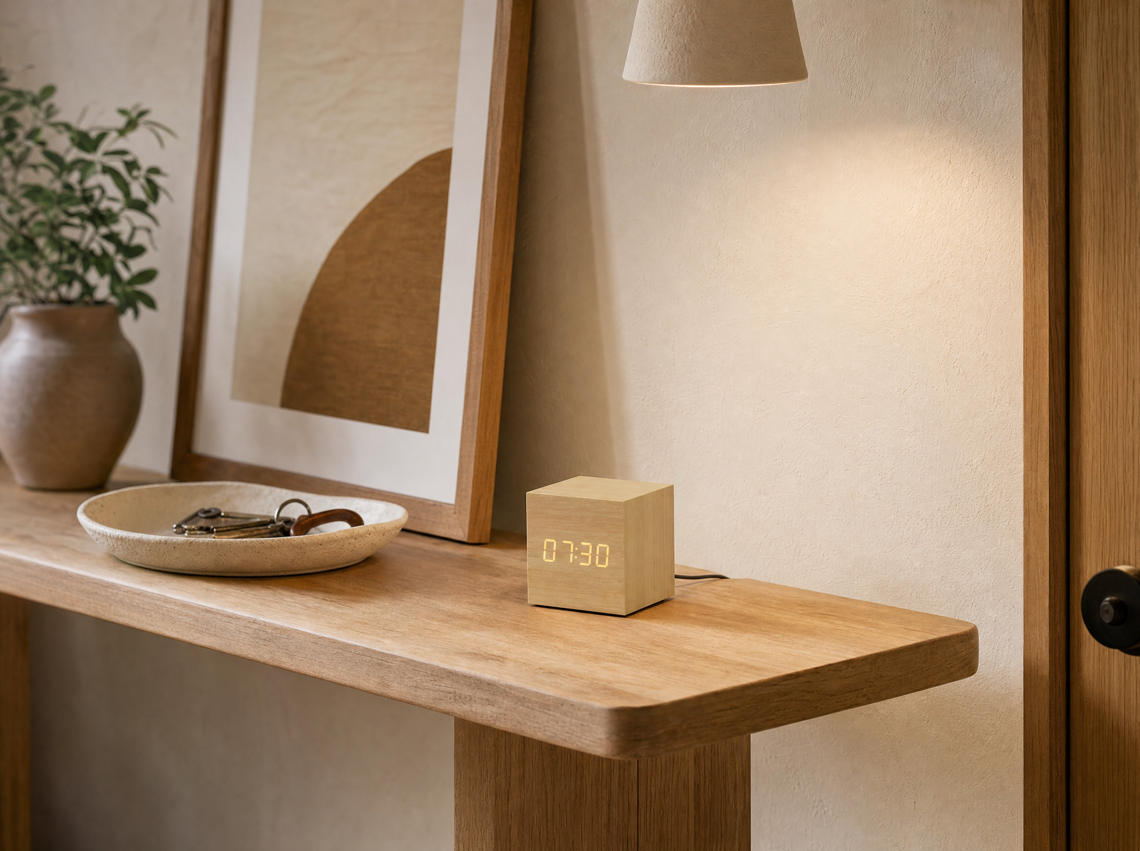 Nocturne Cube Alarm Clock