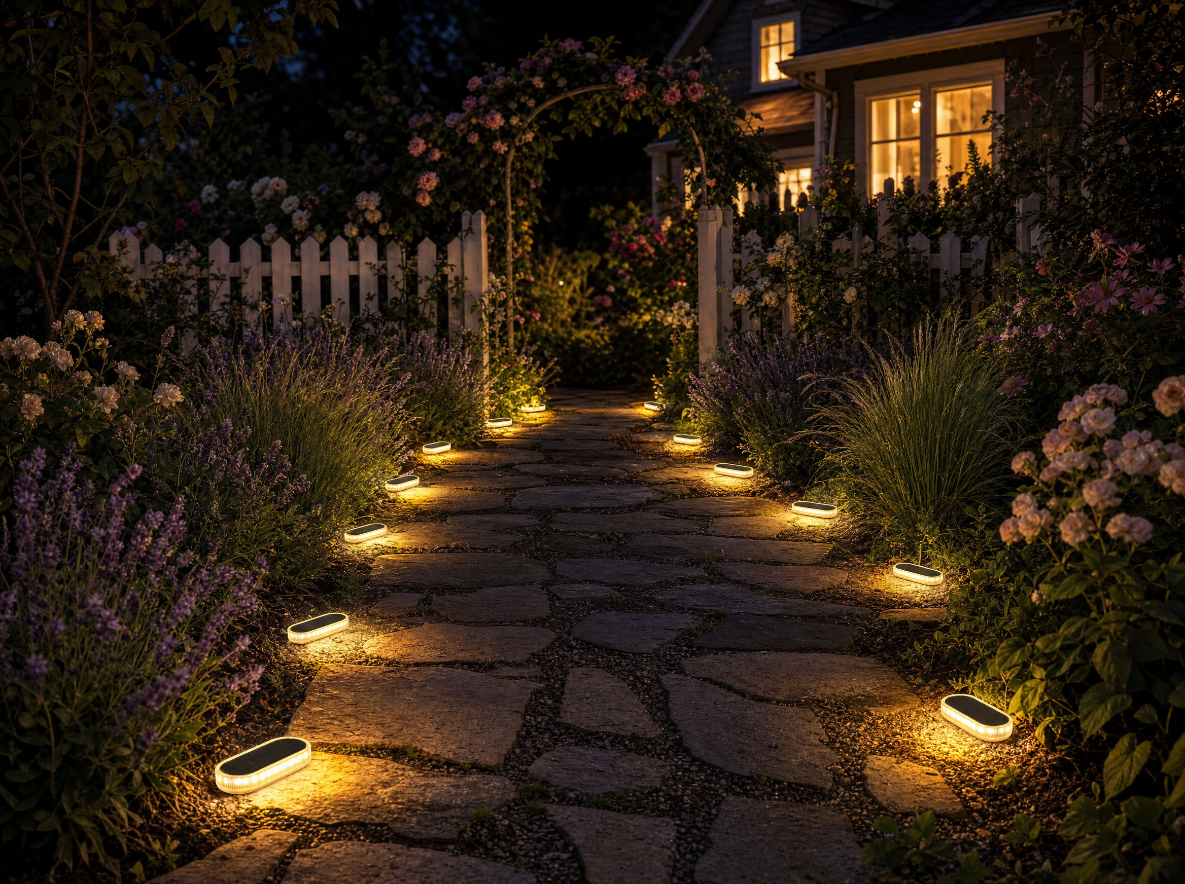 Solar Deck Glow Lights