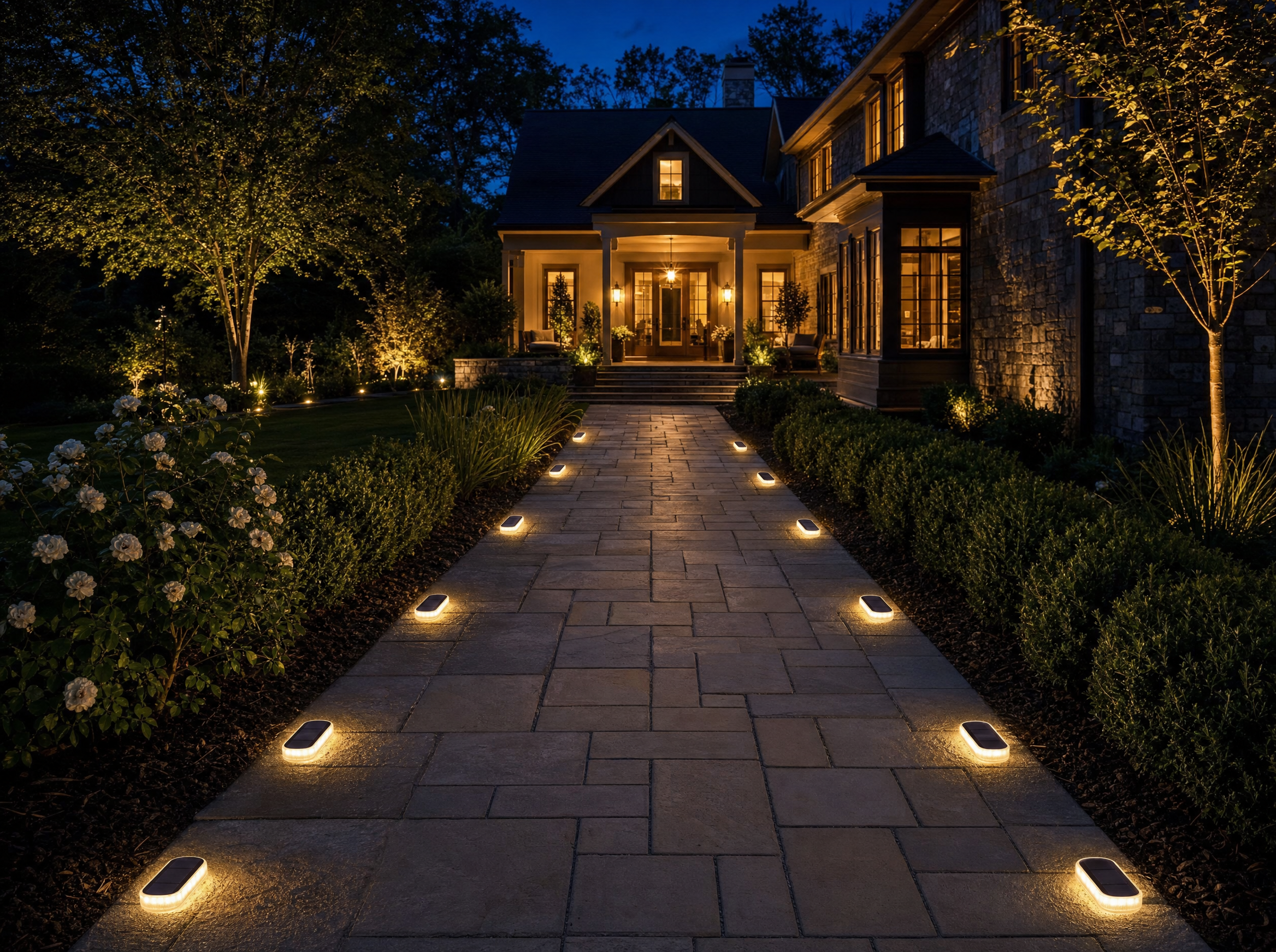 Solar Deck Glow Lights