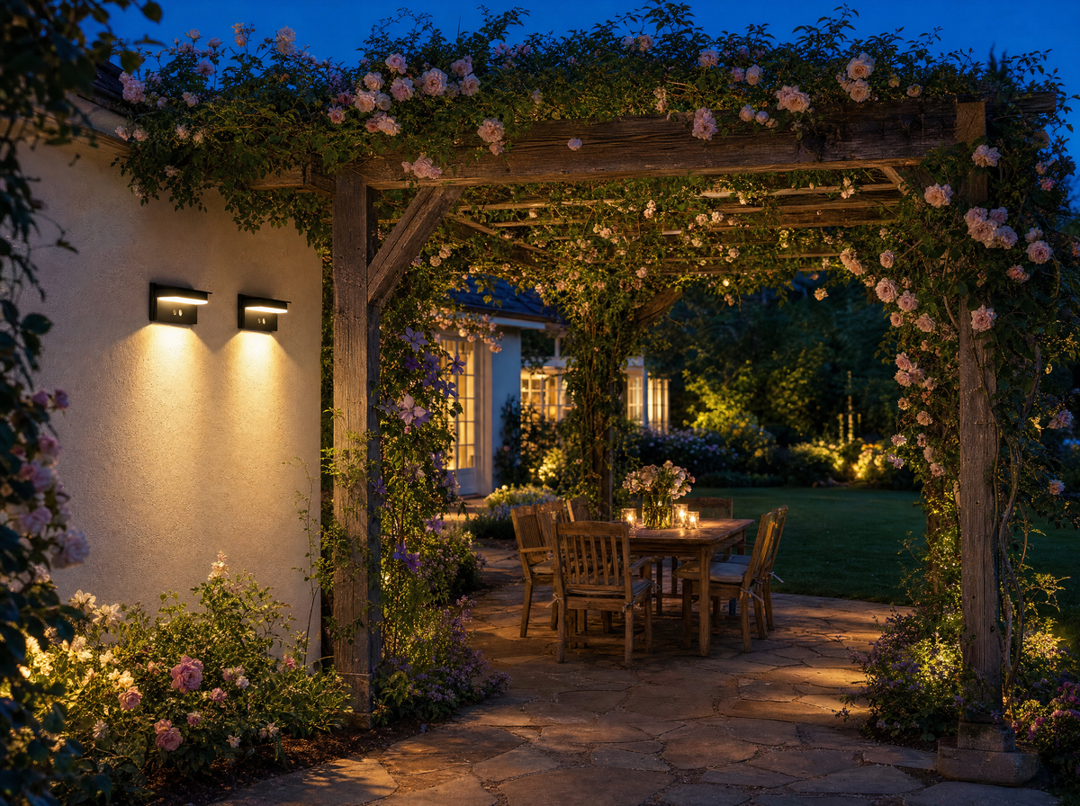 Solar Motion Wall Light