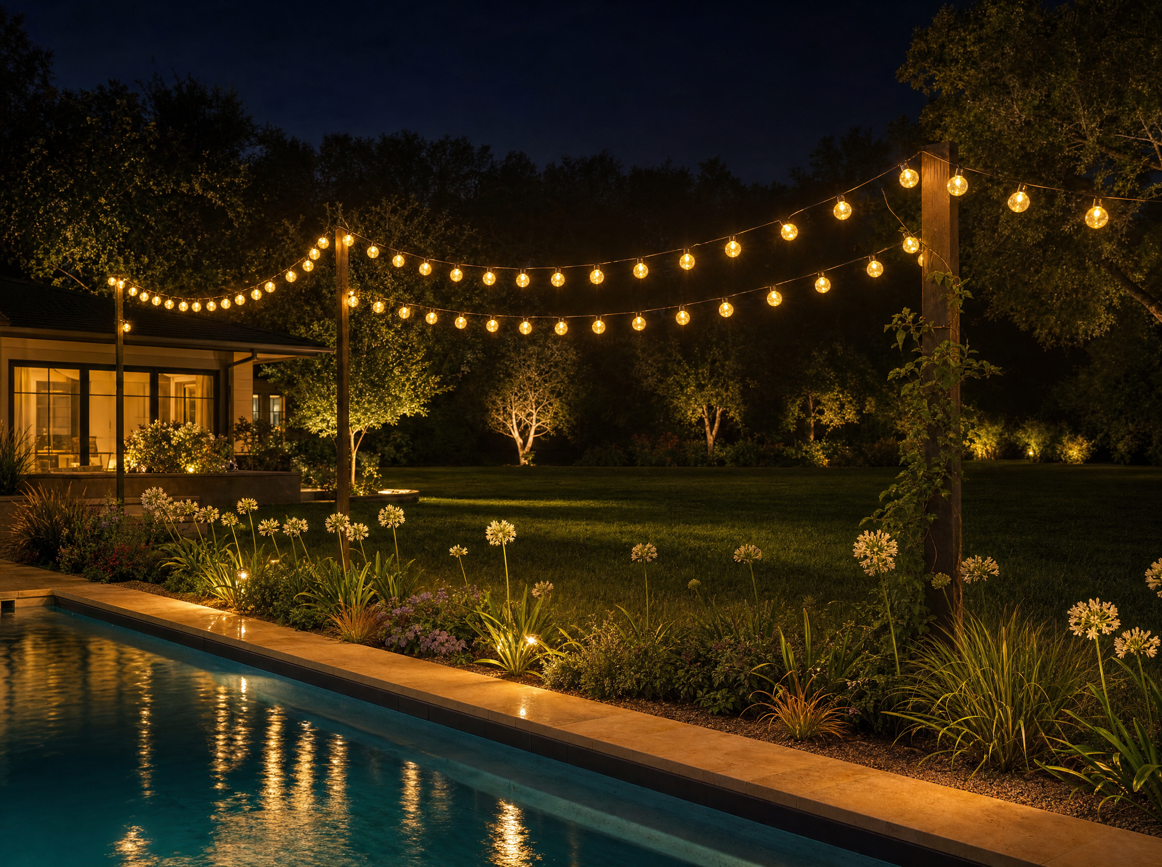 Solar Globe String Lights