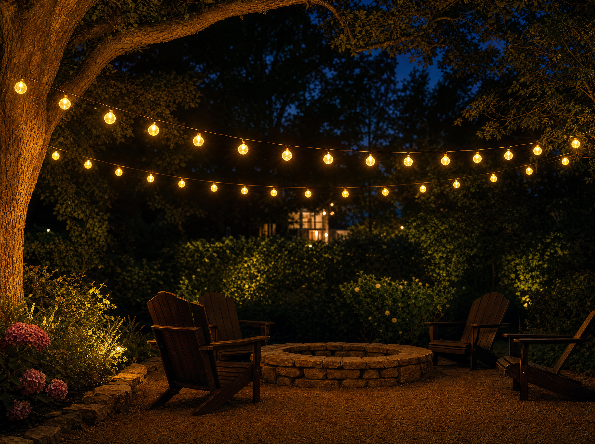 Solar Globe String Lights