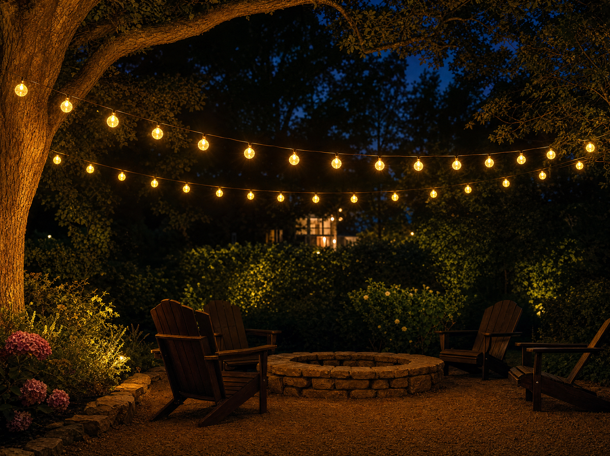 Solar Globe String Lights