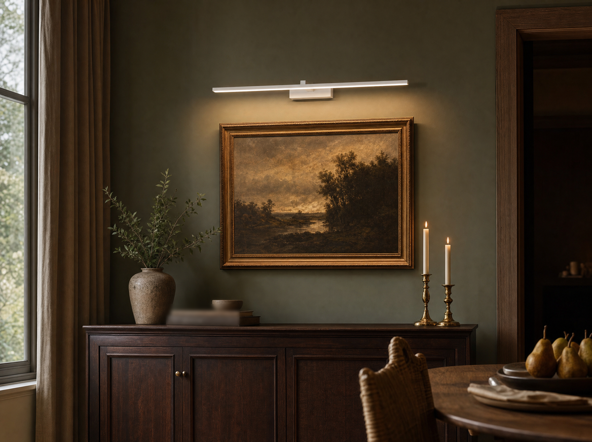 Linear Picture & Mirror Light