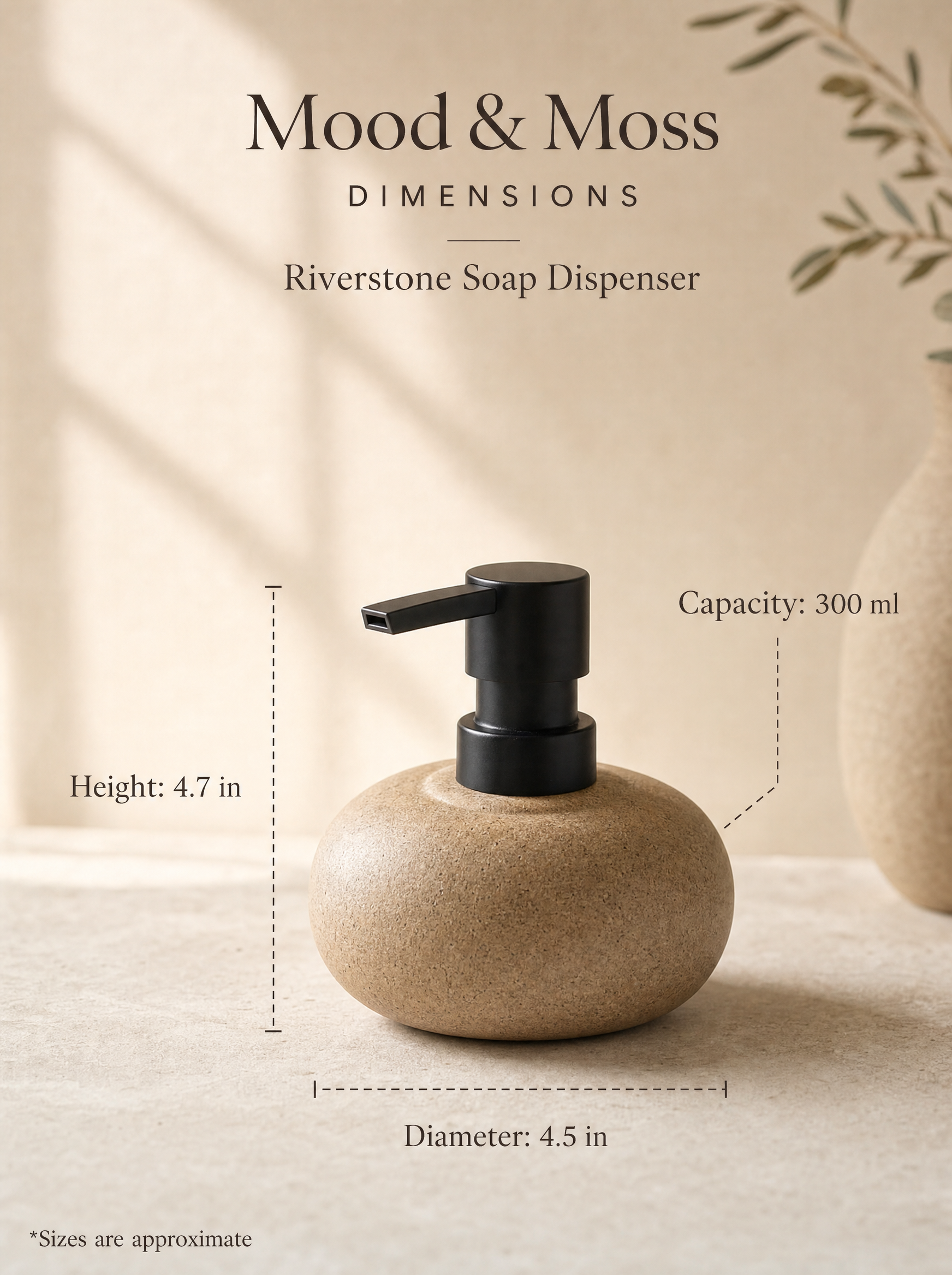 Riverstone Soap Dispenser