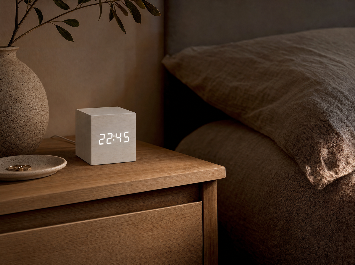 Nocturne Cube Alarm Clock