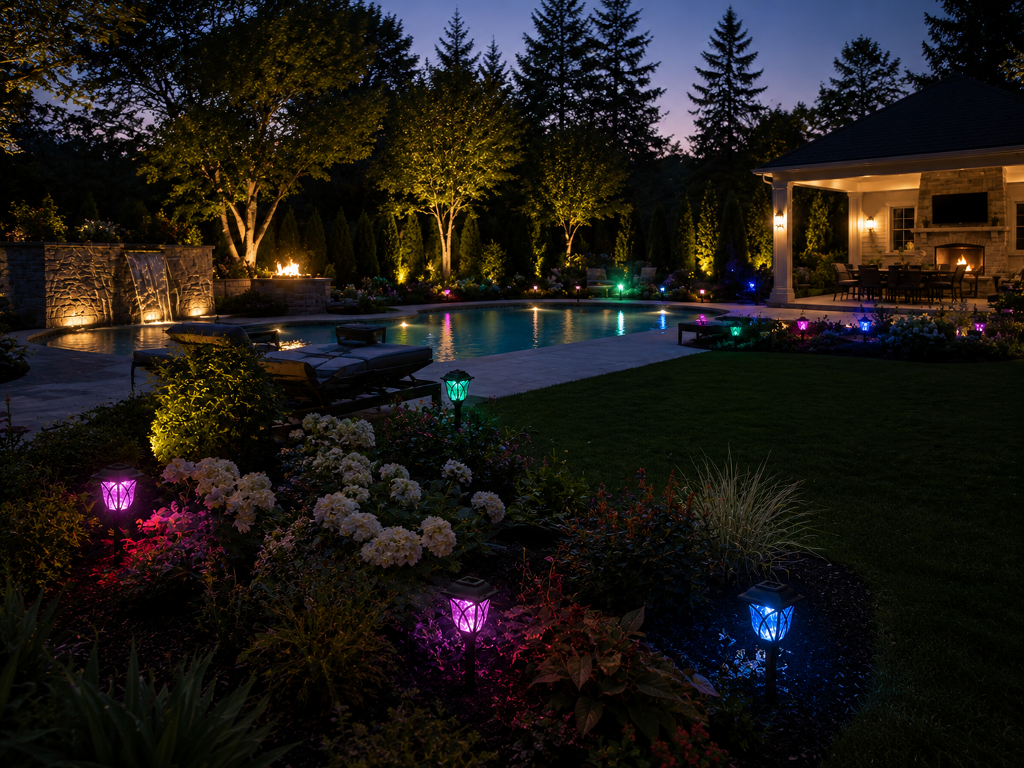 Solar Garden Lantern Lights