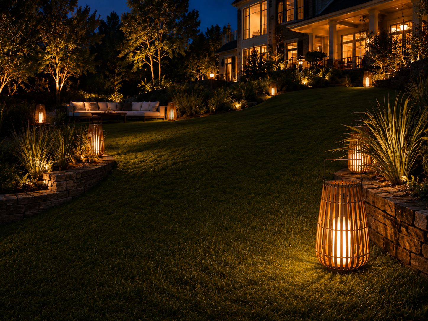Naru Garden Lantern