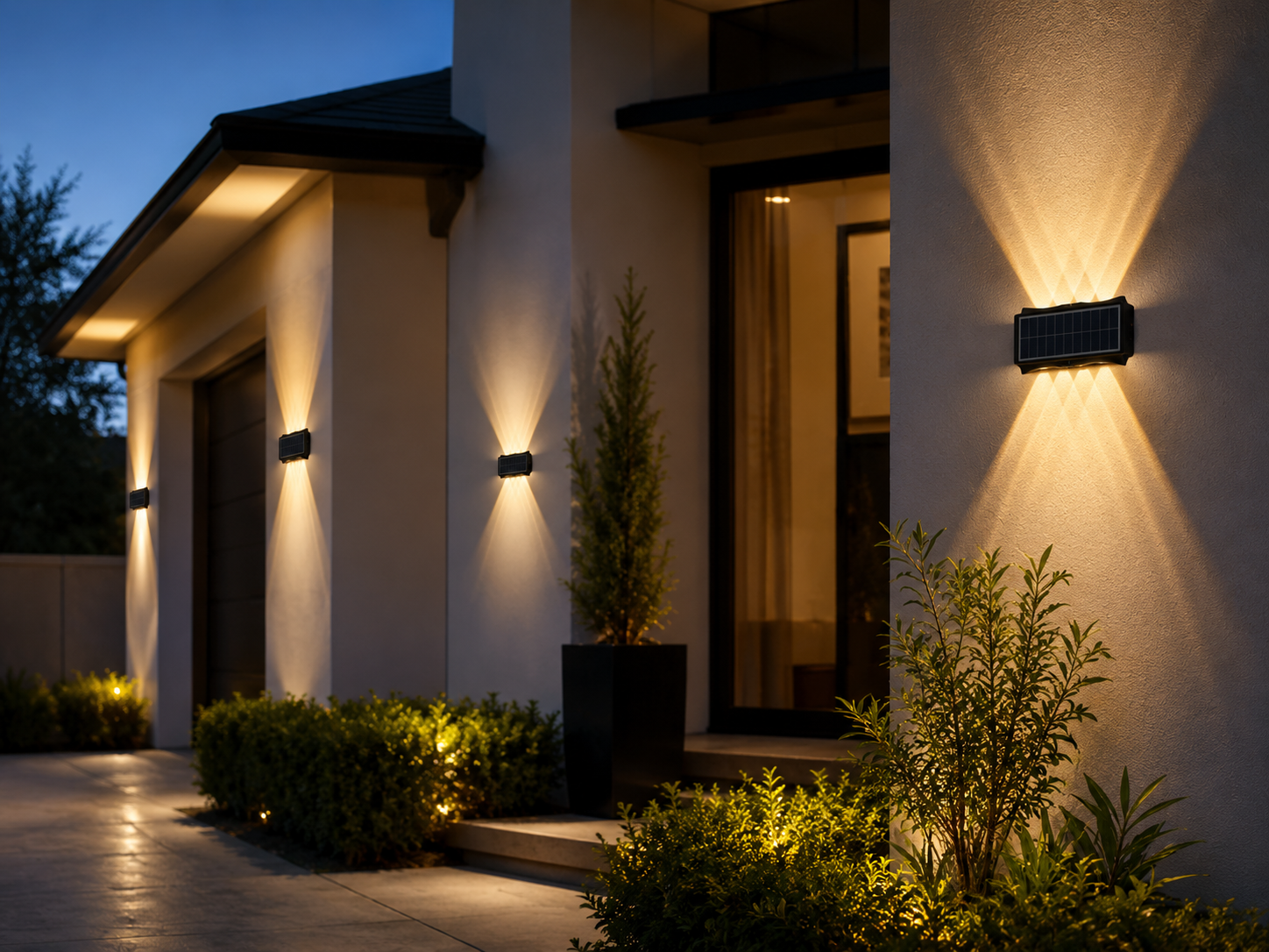 Solar Outdoor Ambient Wall Light