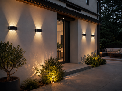 Solar Outdoor Ambient Wall Light