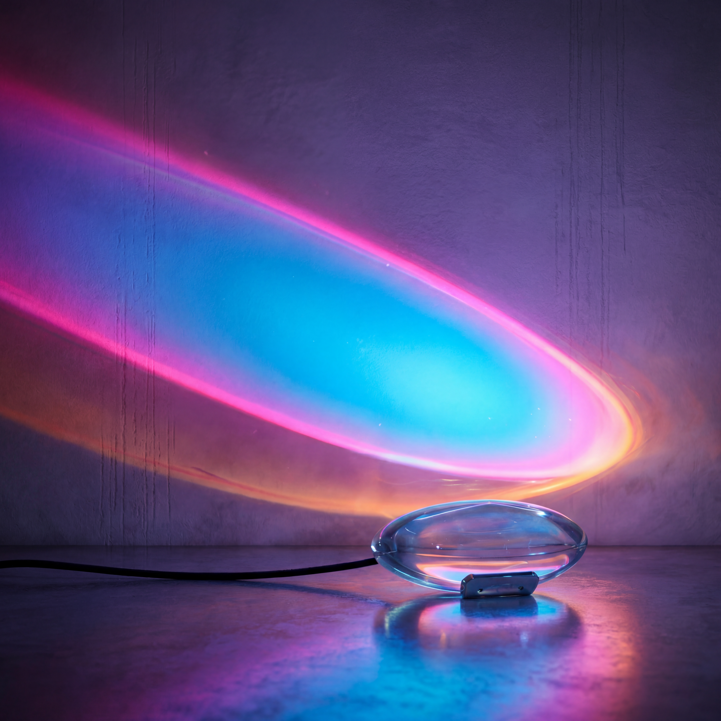 Sunset Crystal Glow Lamp