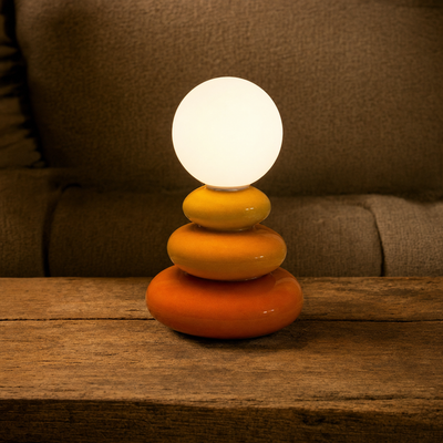 Ceramic Pebble Table Lamp