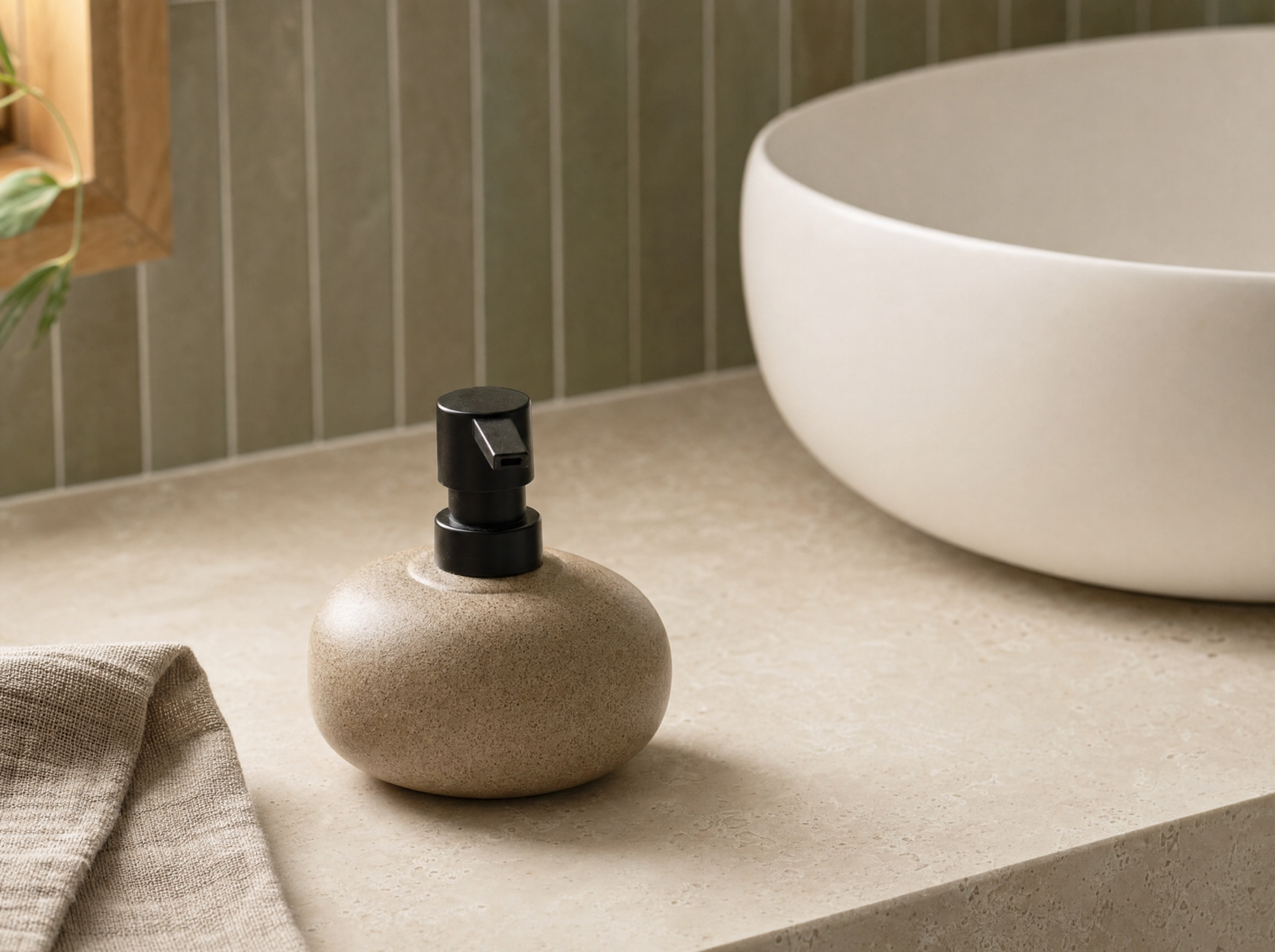 Riverstone Soap Dispenser