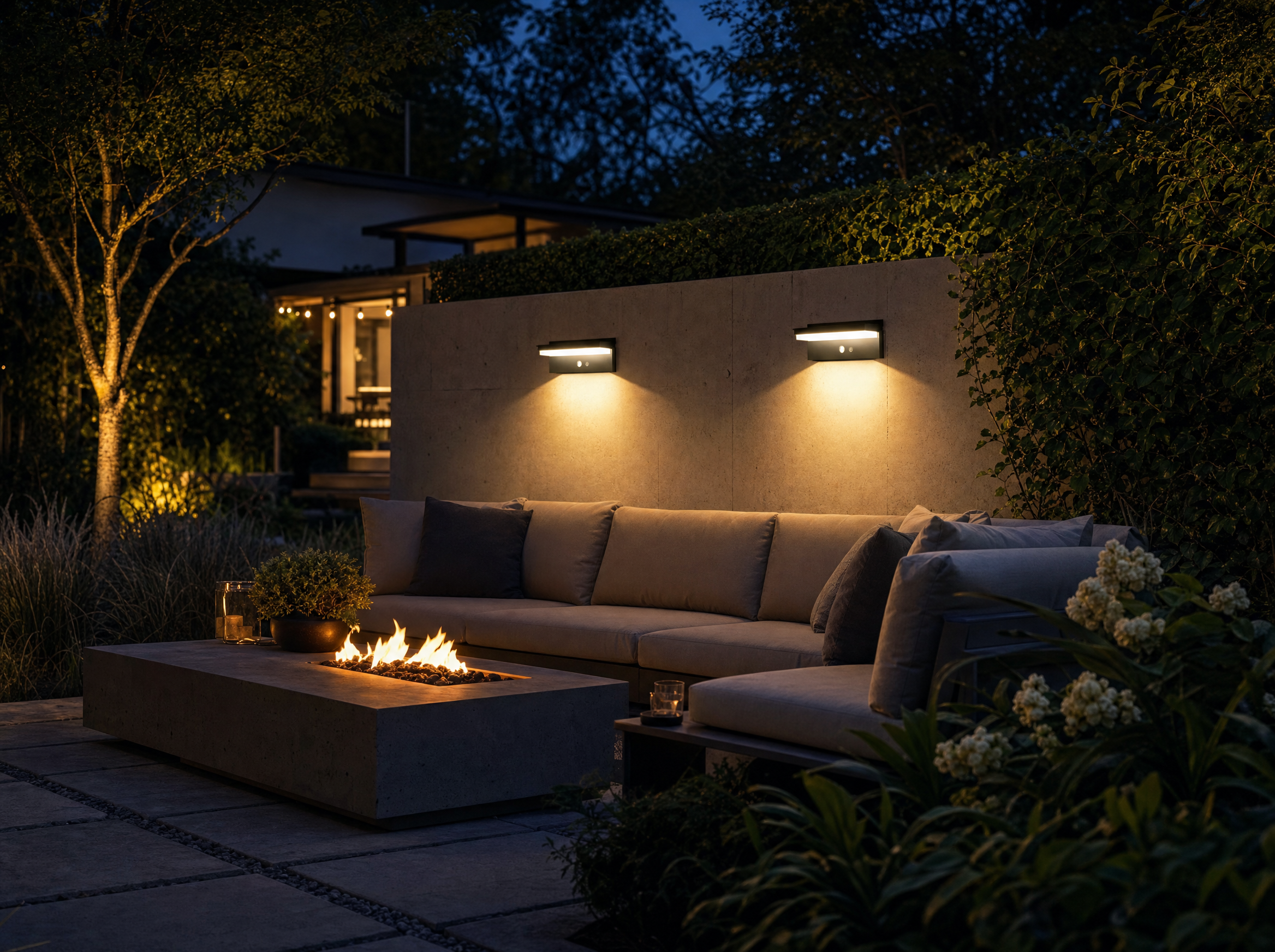 Solar Motion Wall Light