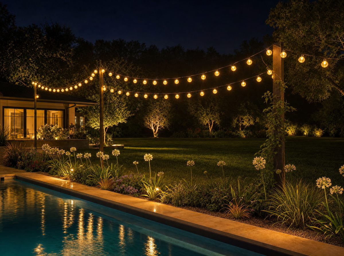 Solar Globe String Lights