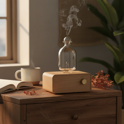 Nebulizing Wood & Glass Diffuser