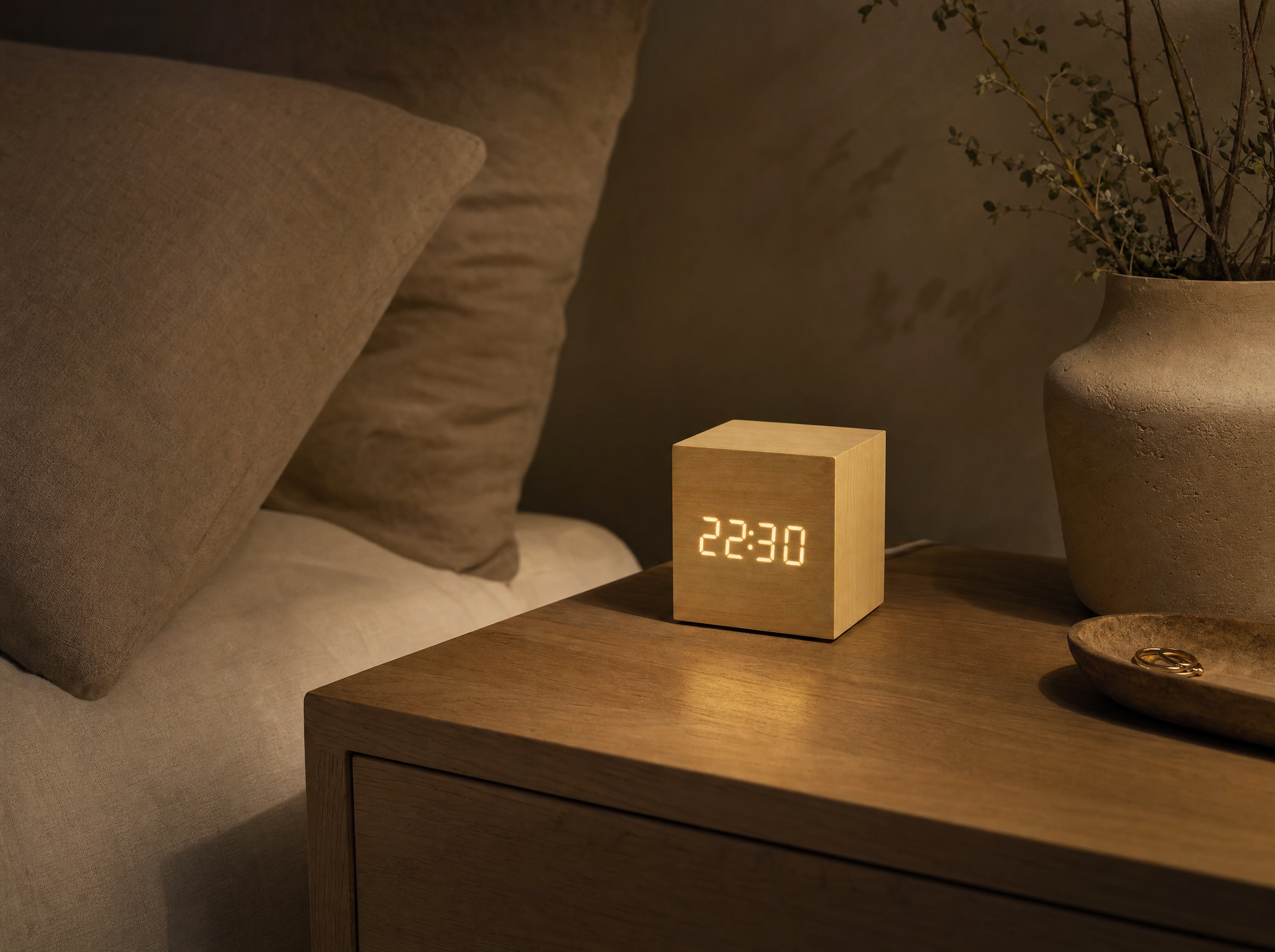 Nocturne Cube Alarm Clock