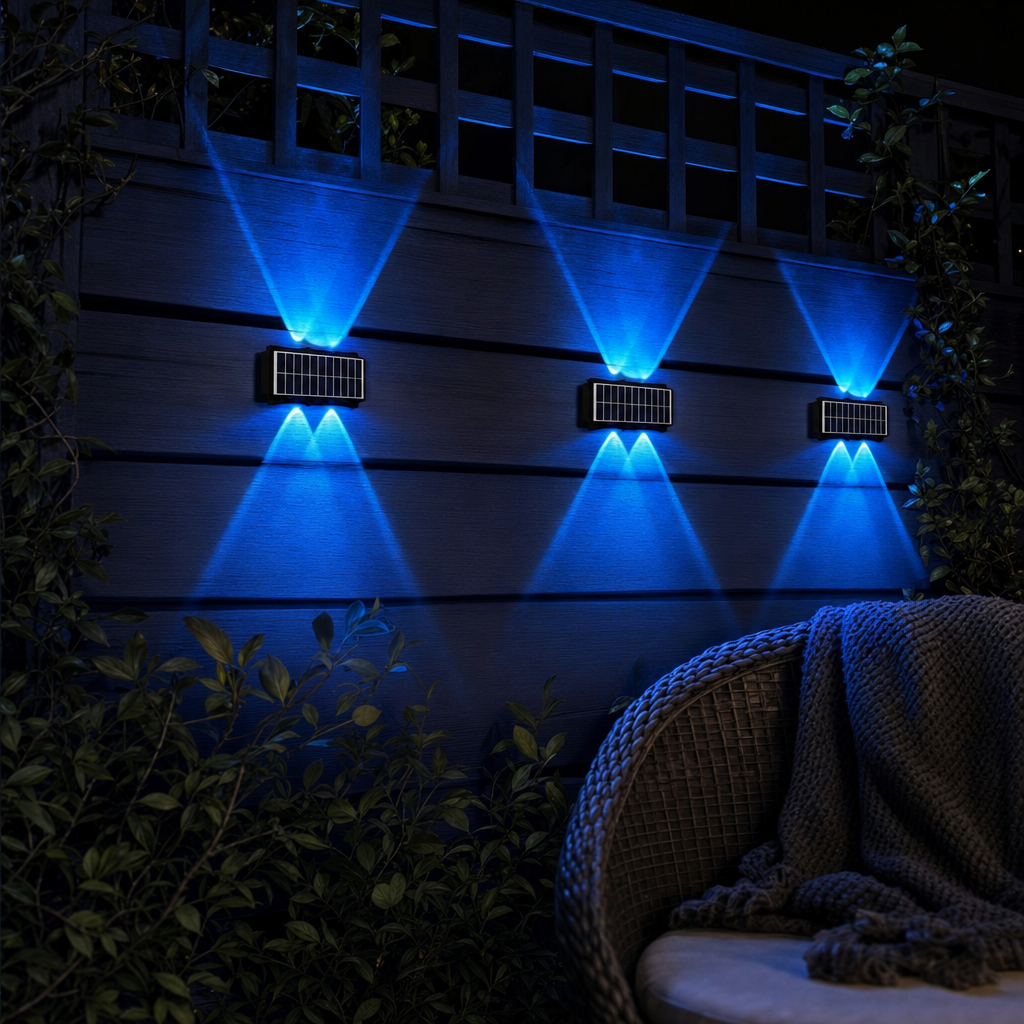 Solar Outdoor Ambient Wall Light