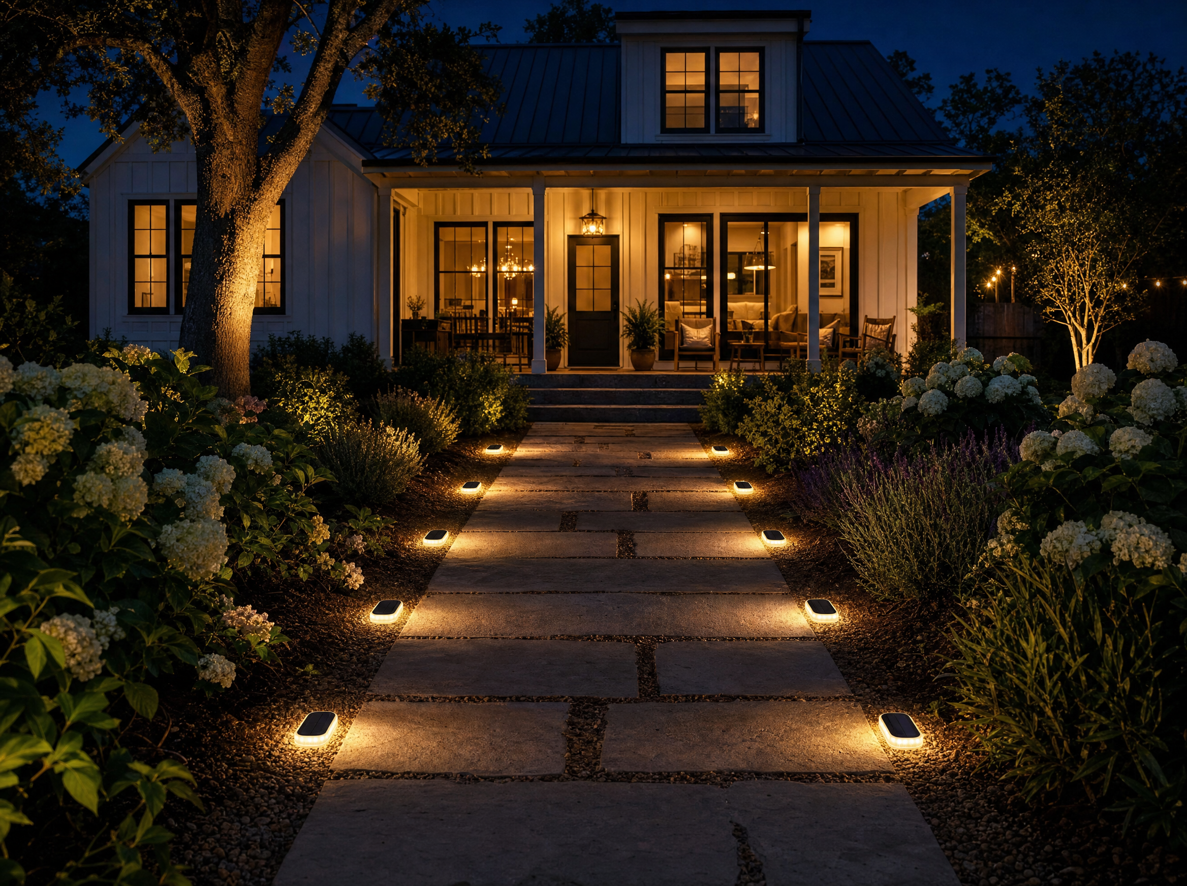 Solar Deck Glow Lights
