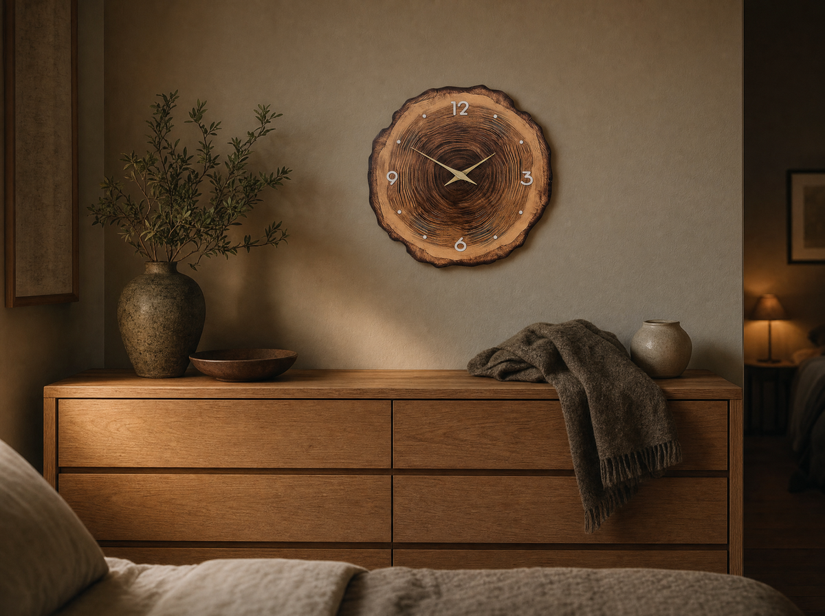 Heartwood Wall Clock