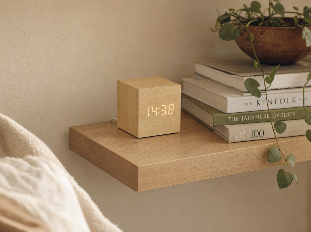 Nocturne Cube Alarm Clock