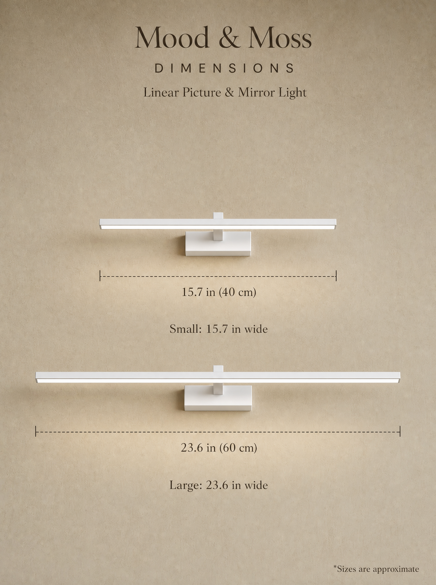 Linear Picture & Mirror Light