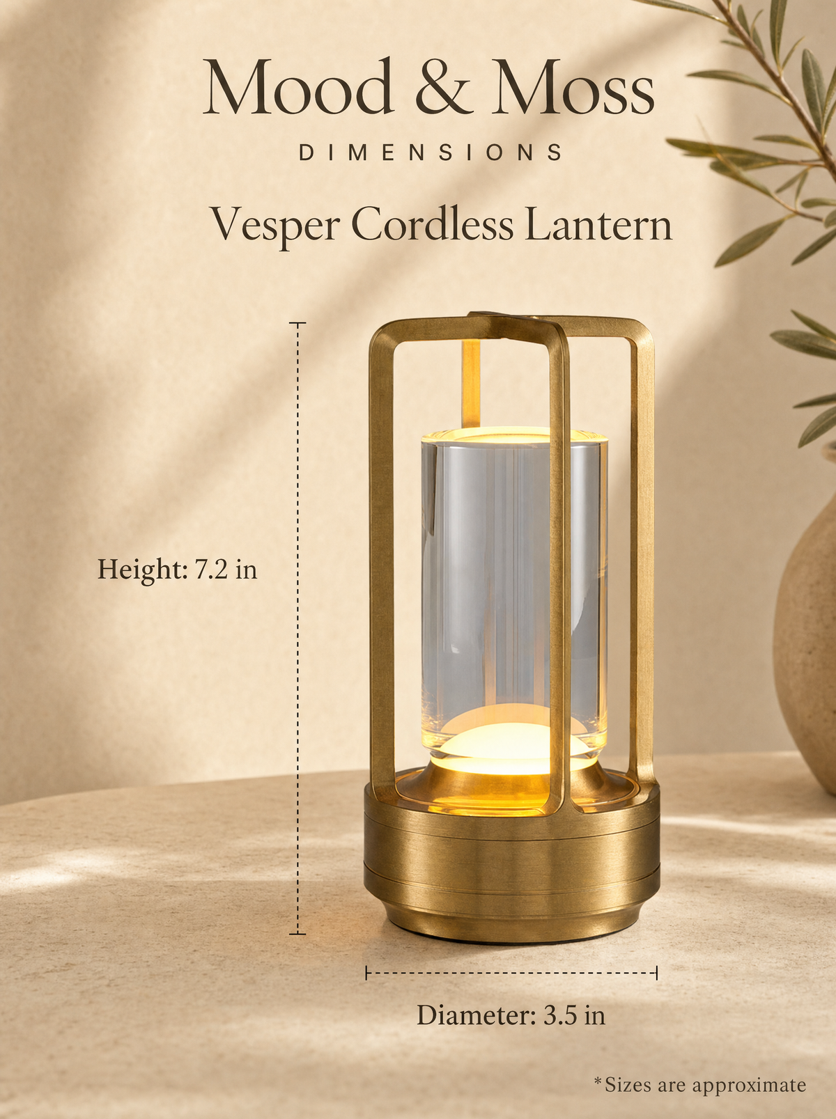 Vesper Cordless Lantern